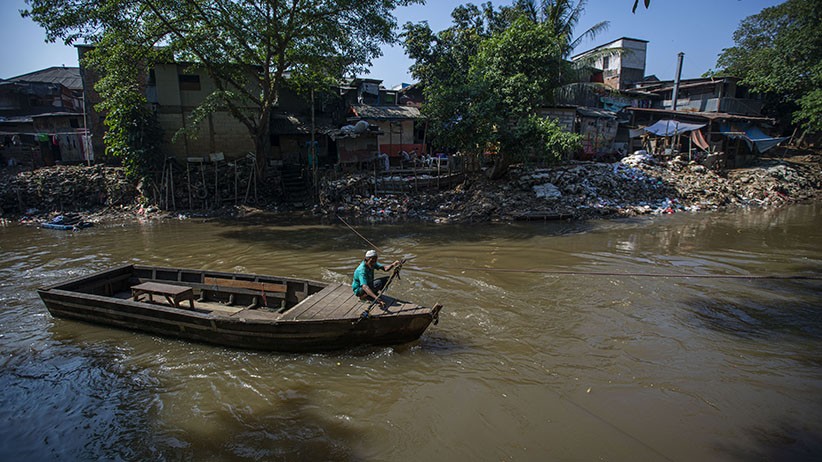 Pemprov DKI Jakarta Lanjutkan Proyek Normalisasi Sungai Ciliwung