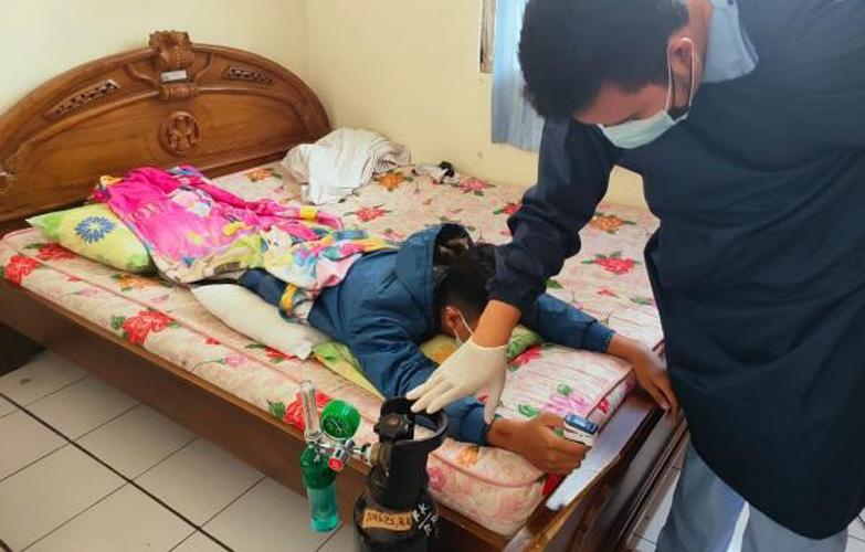 Begini Cara Mahasiswa Menangani Pasien Covid-19 Kekurangan Oksigen di Banyumas