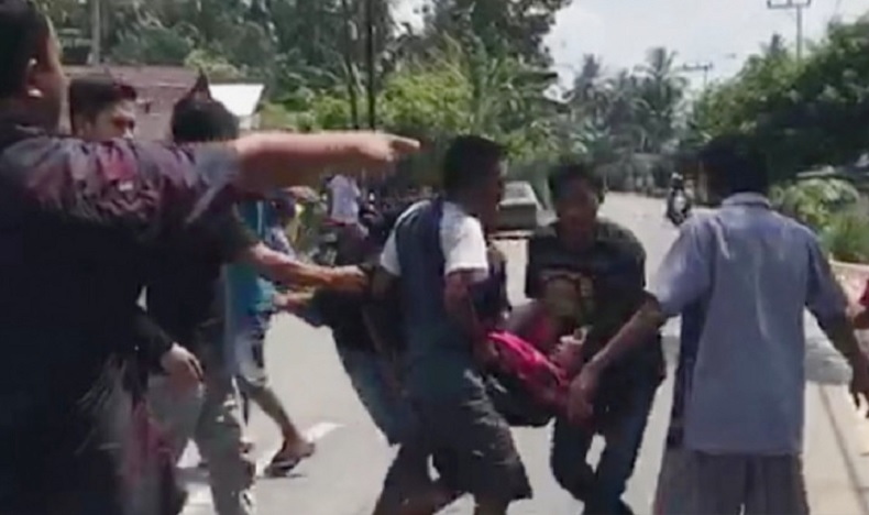 Sadis! Warga Barabai Ditebas Parang hingga Tewas di Hadapan Istri