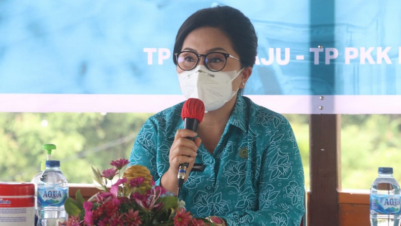 PKK Sulut Bagikan Peralatan Katering, Berdayakan Ibu-Ibu di Desa saat Pandemi Covid