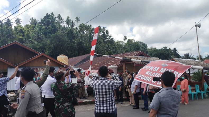 Satgas Covid-19 Cabut Status PPKM di Desa Wioi Minahasa Tenggara