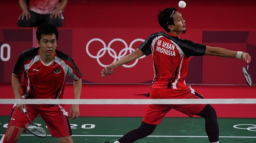 Ganda Putra Indonesia Ahsan - Hendra Melaju ke Semifinal Olimpiade Tokyo - Bagian 2