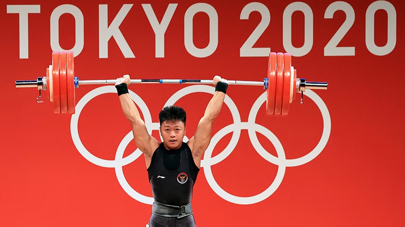 Momen Lifter Rahmat Erwin Abdullah Raih Medali Perunggu Olimpiade Tokyo - Bagian 1