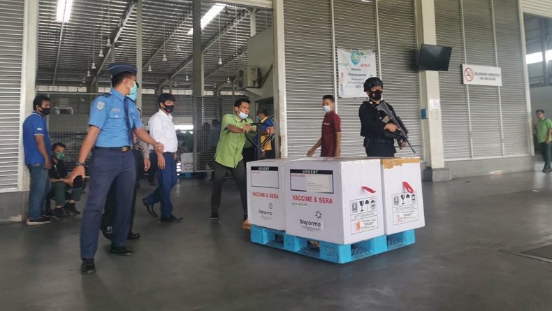70.000 Dosis Vaksin Moderna Tiba di Sumut