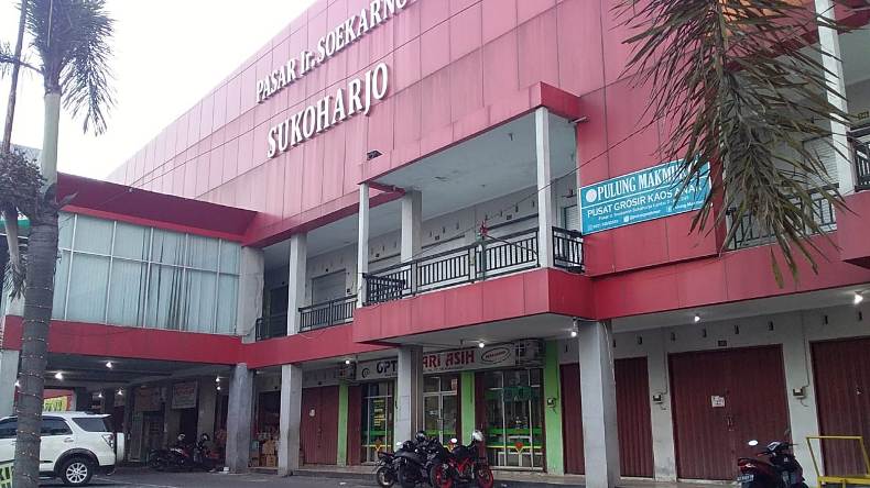 PPKM Level 4, Pedagang Pasar Ir Soekarno Sukoharjo Masih Enggan Jualan 
