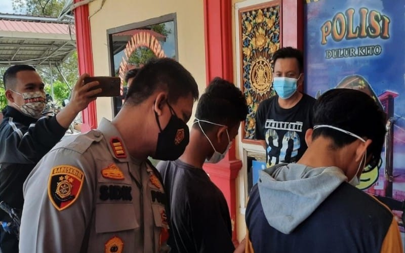 Palak Sopir Truk Telur Asal Jawa, 2 Pemuda Kertapati Ditangkap 