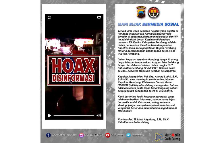 Beredar Video Viral Hajatan di Museum RA Kartini Rembang, Begini Faktanya