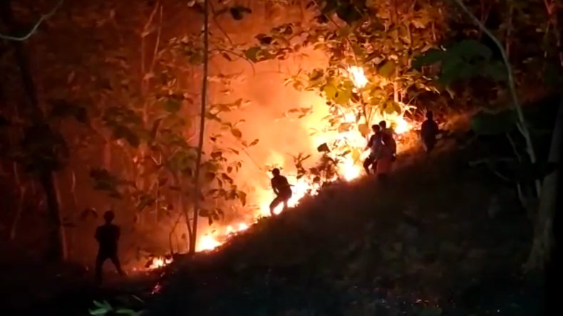 Gegara Bakar Sampah, 3 Hektare Kebun Warga Pangandaran Ludes Terbakar