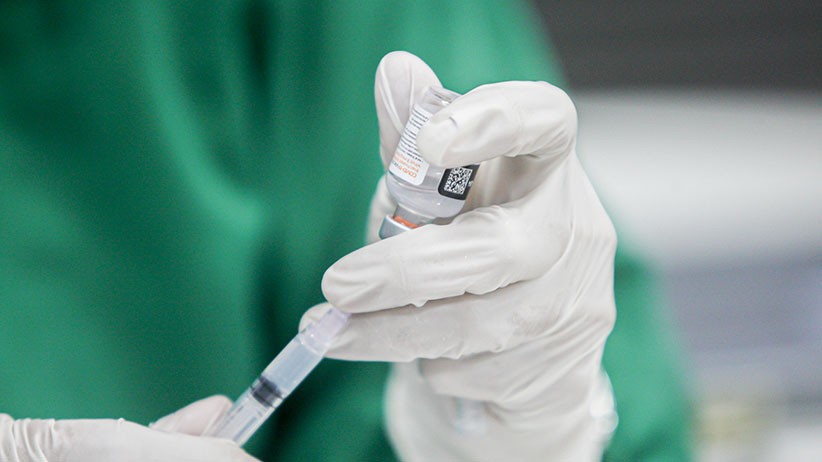 Dewan Pers bersama MNC Peduli Gelar Sentra Vaksinasi Dosis Kedua untuk Umum - Bagian 4