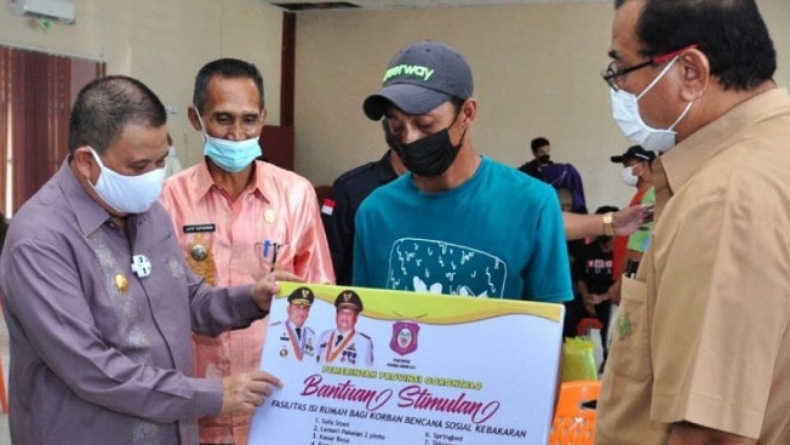 Bantuan bagi 29 KK Korban Kebakaran di Gorontalo Telan Anggaran Rp146,3 Juta