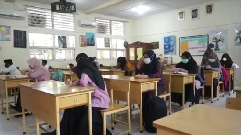 title Sekolah di Banda Aceh Gelar Pembelajaran Tatap Muka Sekolah di Banda Aceh Gelar Pembelajaran Tatap Muka