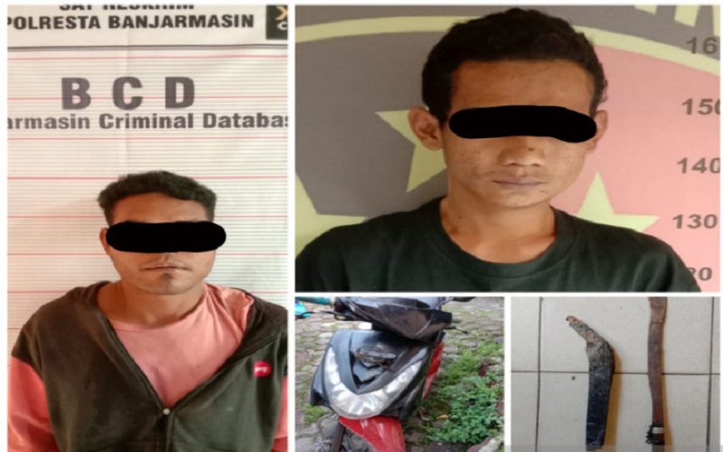 Dua Pelaku Pembunuhan di Banjarmasin Ditangkap, Satu Orang Ditembak karena Melawan