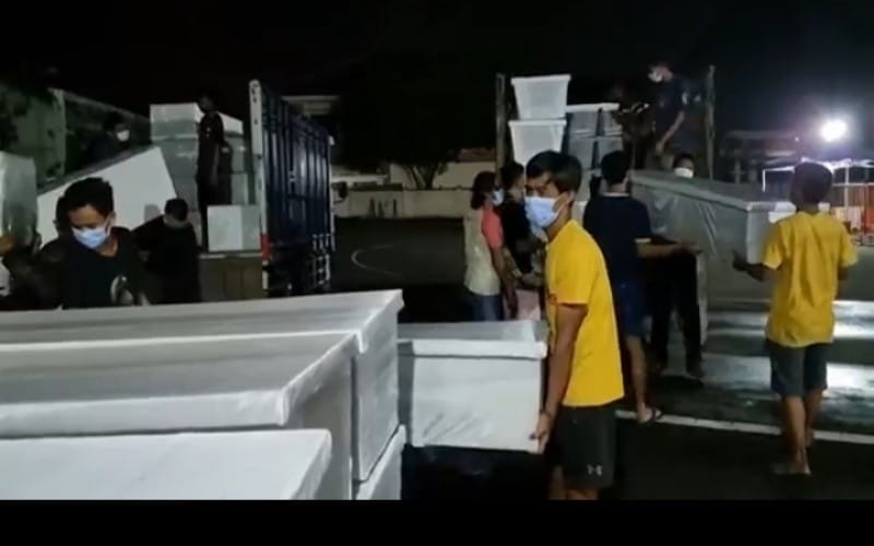 580 Peti Jenazah untuk Pasien Isoman Meninggal Tiba di Yogyakarta