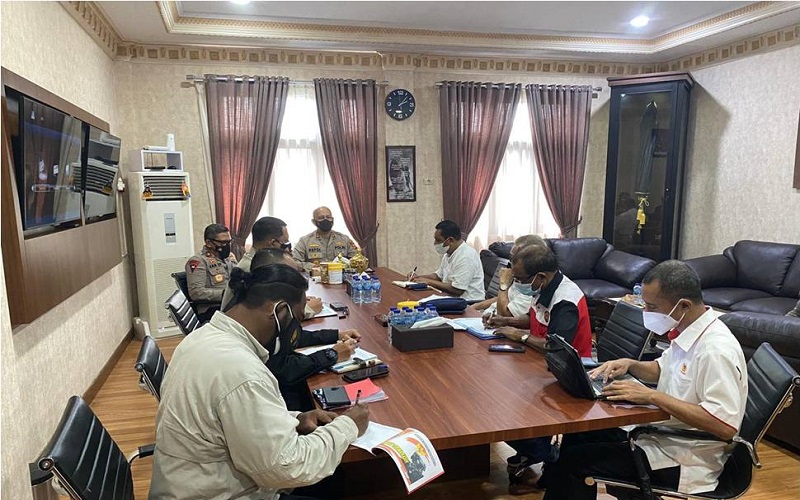 Gelar Rakor Persiapan PON, Kapolda Maluku: Keberangkatan Atlet Akan Dikawal Dansat Brimob
