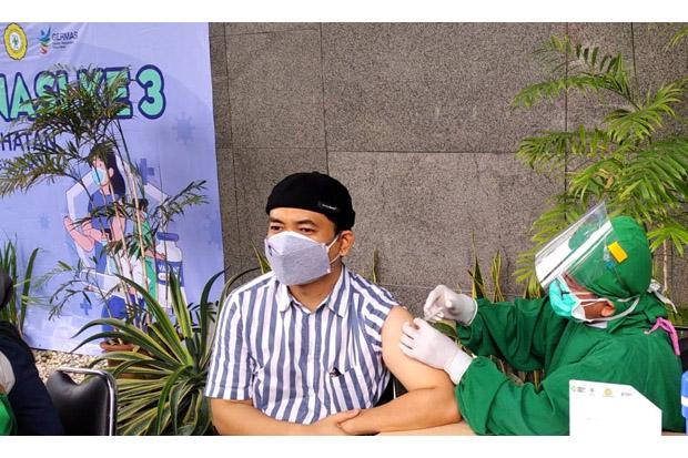  Nakes di RSUP Dr Sardjito Disuntik Booster Vaksin Moderna