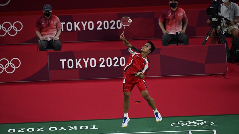Momen Anthony Ginting Raih Medali Perunggu Olimpiade Tokyo 2020 - Bagian 1