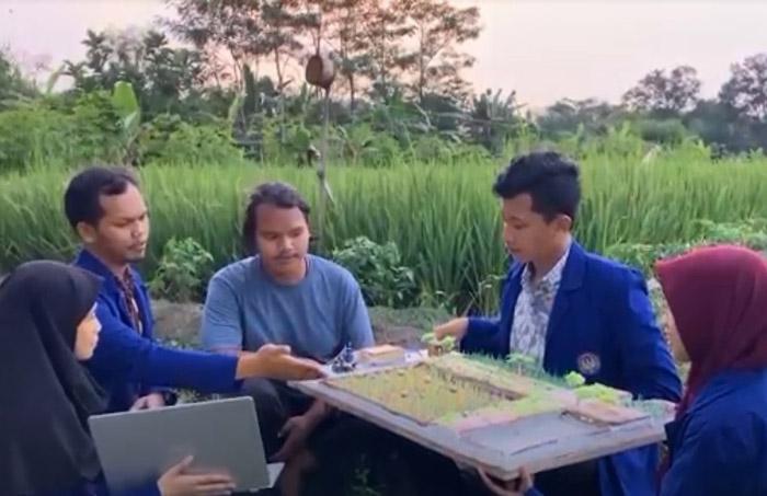 Mahasiswa UNY Ciptakan Alat Pengusir Burung Berbasis Tenaga Surya