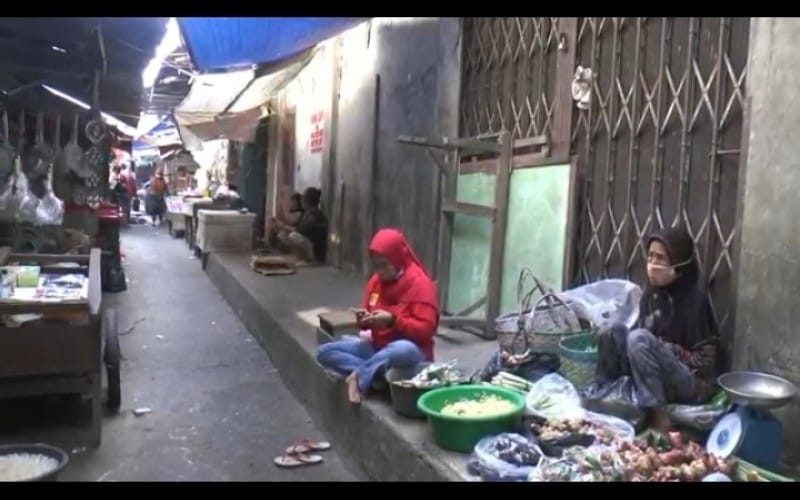 Pedagang di Prabumulih Menjerit, Penjualan Terjun Bebas karena Pandemi