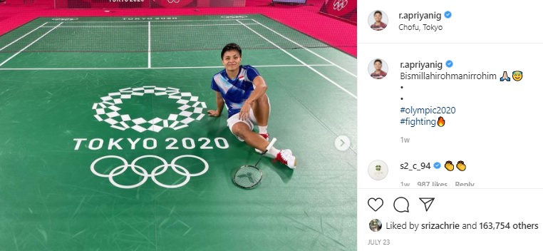 Ini Kehebatan Bismillahirrokhmaanirrohim yang Diucapkan Apriyani saat Raih Emas Olimpiade