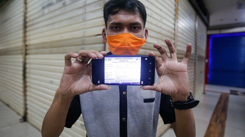 Masuk PGC, Pedagang dan Pengunjung Wajib Menunjukkan Kartu Vaksin - Bagian 2