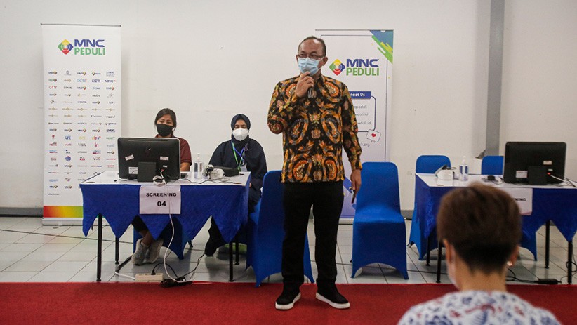 Sentra Vaksinasi Dosis Kedua MNC Peduli Bersama MNC Vision Networks