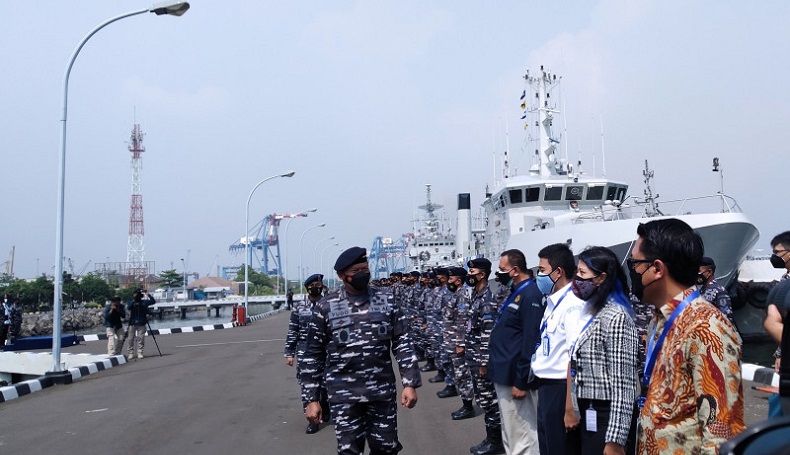 KSAL Lepas KRI Spica-934 untuk Ekspedisi Jala Citra I Aurora di Halmahera