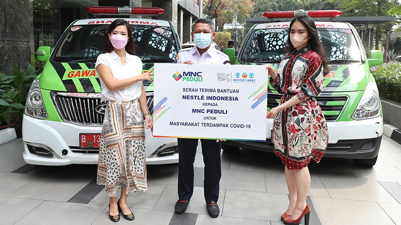 Nestle Gandeng MNC Peduli Salurkan Bantuan untuk Petugas Ambulans Gawat Darurat - Bagian 1