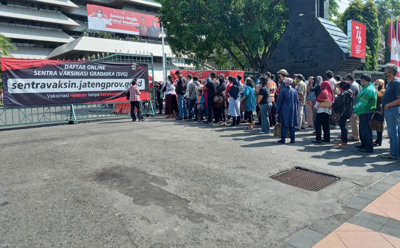 Vaksinasi di Jateng Baru Capai 19,5 Persen, Dinkes Siapkan Skenario Ini
