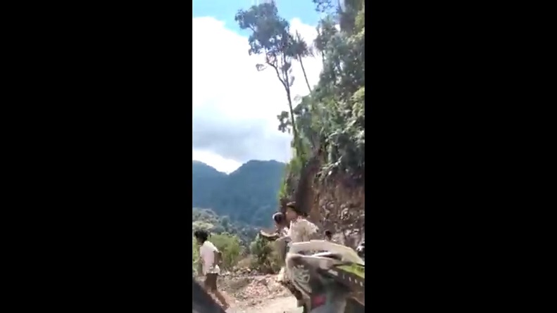 Viral Detik-Detik Longsor di Luwu, Warga Berlarian Selamatkan Diri