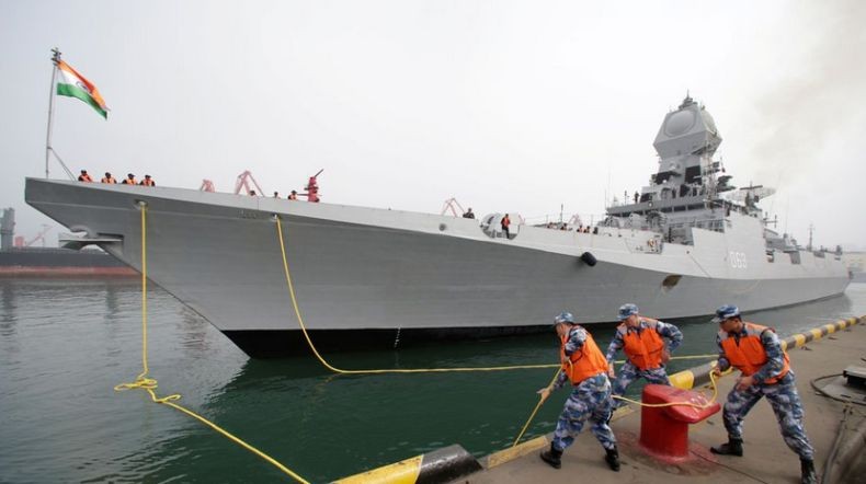  Laut China Selatan Memanas, India Ikut Kirim 4 Kapal Perang 