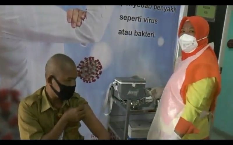 Pakai Moderna, Ribuan Nakes di Prabumulih Akan Disuntik Vaksin Ketiga 