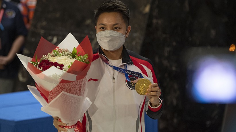 Kloter Terakhir Kontingen Indonesia Tiba dari Olimpiade Tokyo 2020 - Bagian 2