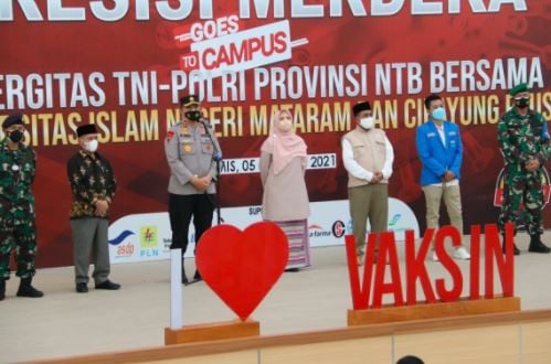  Tutup Vaksinasi Presisi Merdeka, Irjen Iqbal: Kita Putihkan NTB dari Covid-19