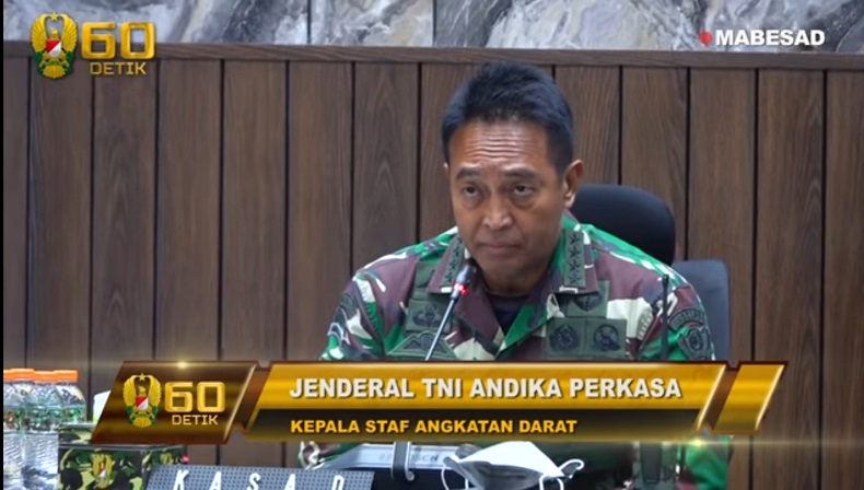 Pesan KSAD Jenderal Andika ke Perwira Muda: Jangan Kecewakan TNI AD dan Keluarga