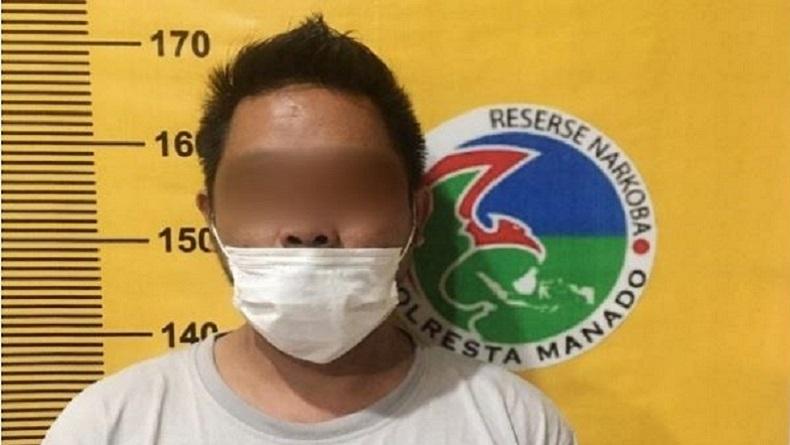 Simpan Sabu, Sopir Bus asal Tondano Ditangkap Satresnarkoba Polresta Manado
