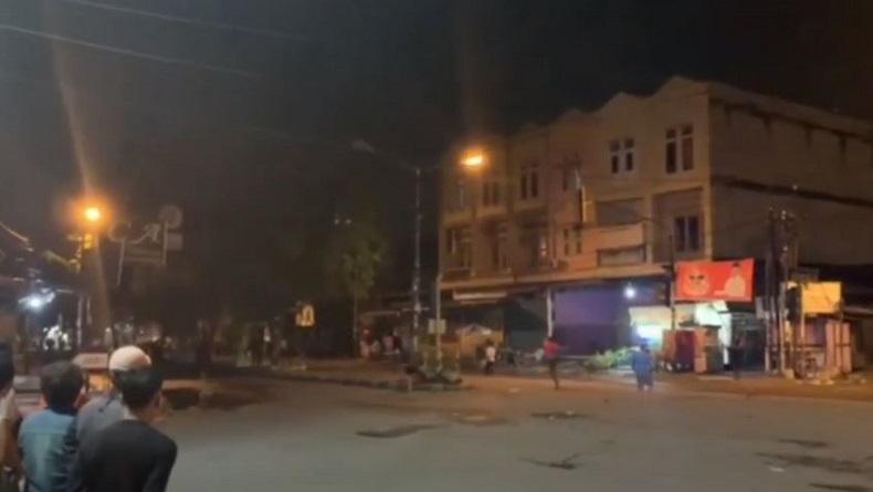 Tawuran Mencekam Kembali Pecah di Medan, 1 Orang Terluka