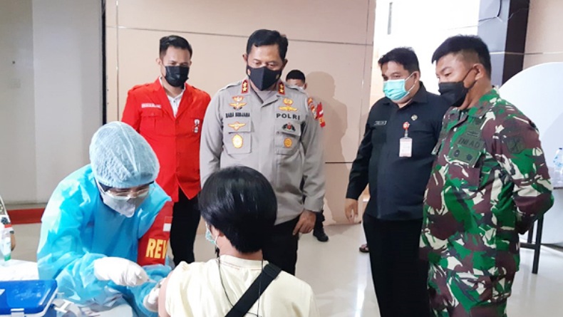 Vaksinasi Massal GMNI di Manado Targetkan 550 Orang Peserta