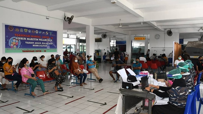 23.116 Warga Kepulauan Sangihe Sudah Divaksin Tahap I