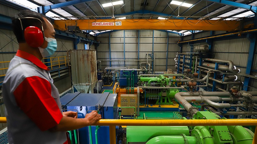 Melihat Produksi Gas Oksigen Medis Pabrik Samator - Bagian 4