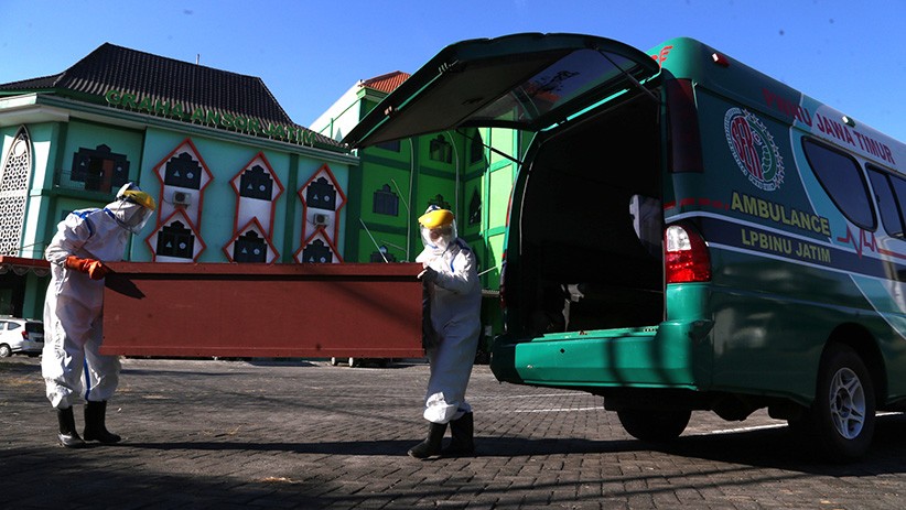 Relawan PWNU Jatim Siap Layani Pemulasaraan Jenazah Covid-19 - Bagian 2