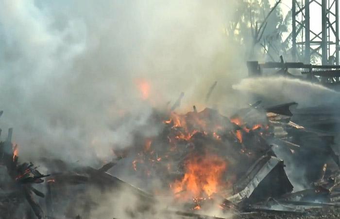 Gudang Kayu dan Mebel di Bantul Terbakar, Kerugian Ditaksir Ratusan Juta Rupiah