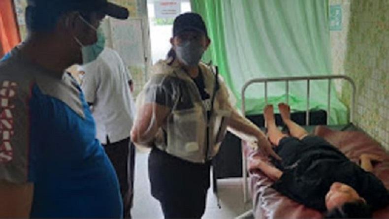Aksi Heroik Istri Kapolres Samosir Tolong 2 Perempuan Korban Kecelakaan Lalu Lintas