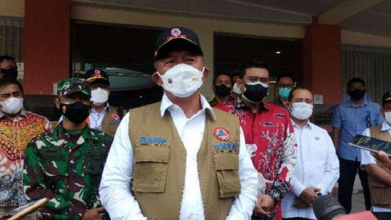 Kunjungi Medan, Kepala BNPB Paparkan 3 Strategi Pengendalian Covid-19