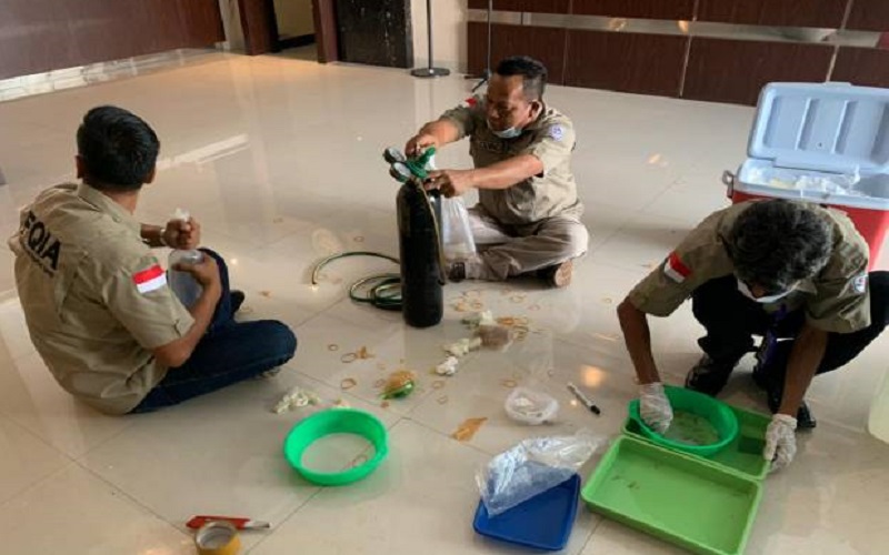 Gagalkan Penyelundupan Benur di Banyuasin, Lanal Palembang Diapresiasi Pangkoarmada I 