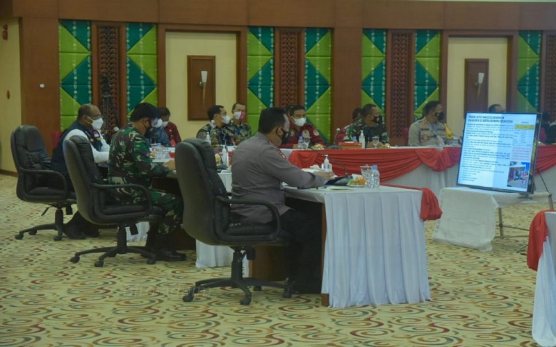 Panglima TNI dan Kapolri Perkenalkan Tracer Digital saat Kunjungan ke Kalsel