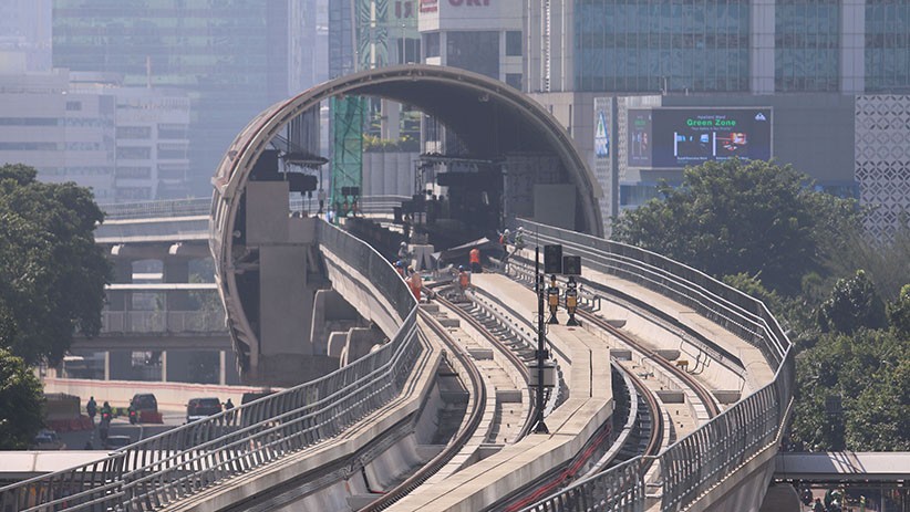 Melihat Progres Pembangunan LRT Jabodebek, Beroperasi Juni 2022 - Bagian 1