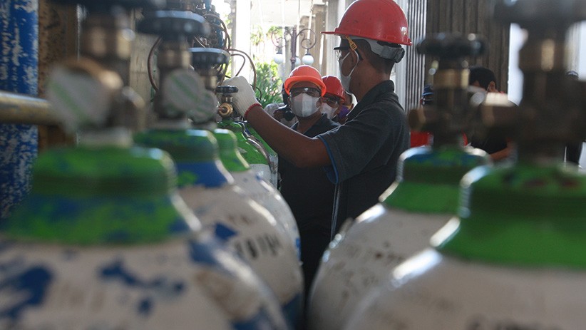 Antisipasi Lonjakan Covid-19, RSUD Abdul Moeloek Lampung Siapkan 10 Ton Oksigen Cadangan