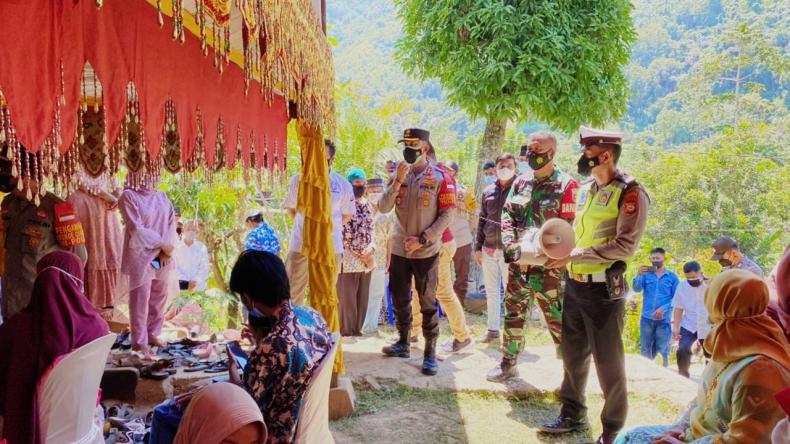 Enrekang Zona Merah, Kapolres Minta Masyarakat Menunda Pesta Pernikahan