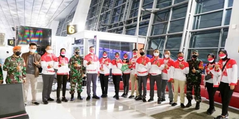 14 Prajurit TNI AU Gabung Kompetisi Terjun Payung Internasional di Rusia