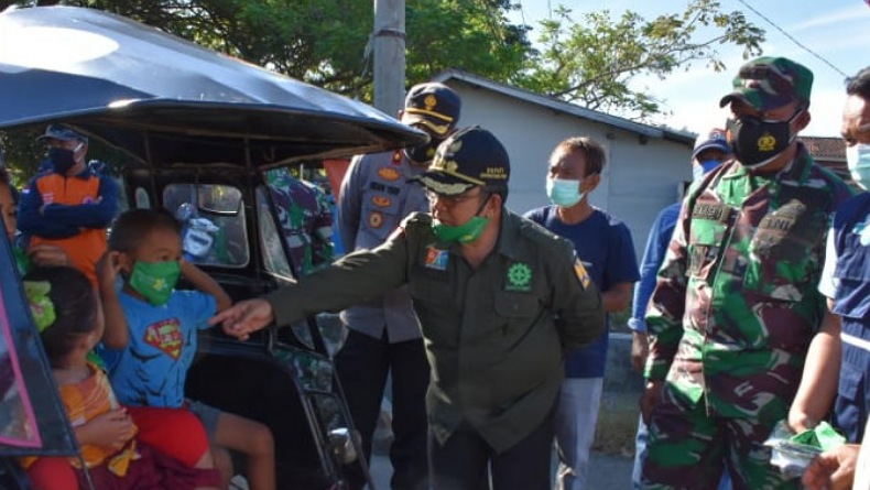 Gelar Operasi, Bupati Ajak Warga Gorontalo Utara Patuh Pakai Masker
